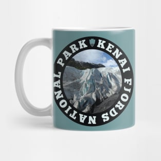 Kenai Fjords National Park circle Mug